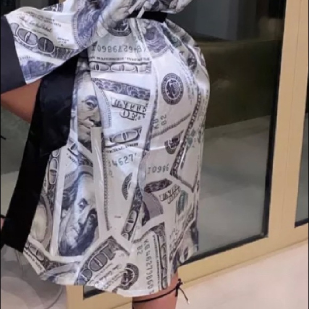 Comfy silk robe